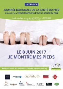15e journée nationale de la santé du pied – le 8 juin 2017